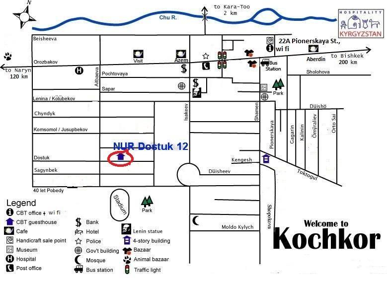 Guest House Nur Kochkor Exterior foto